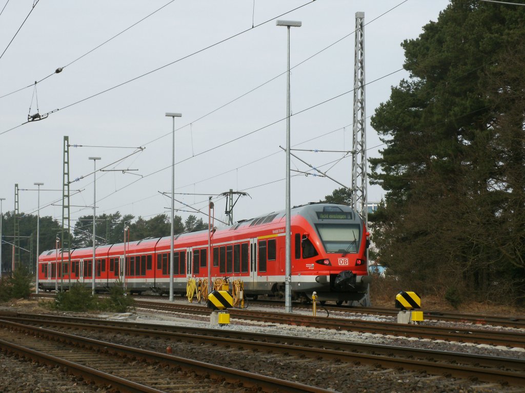 429 028-4 verbrachte den Sonntagnachmittag,vom 13.Mrz 2011,in Binz.