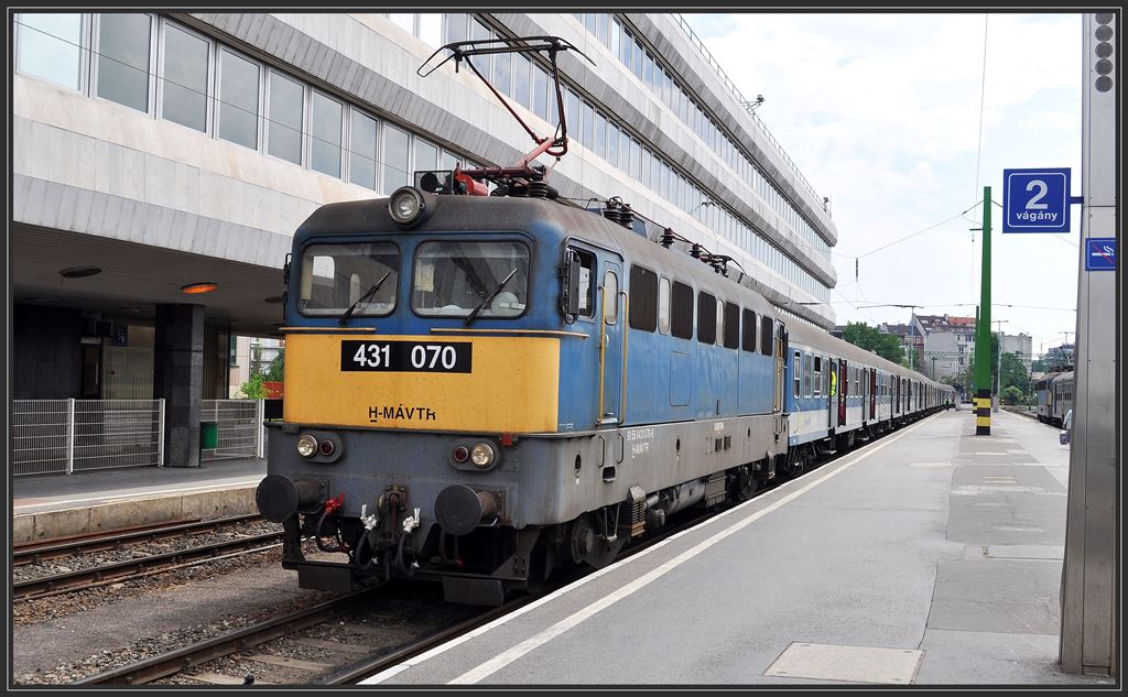 431 070 in Budapest Dli Plyaudvar. (11.05.2013)