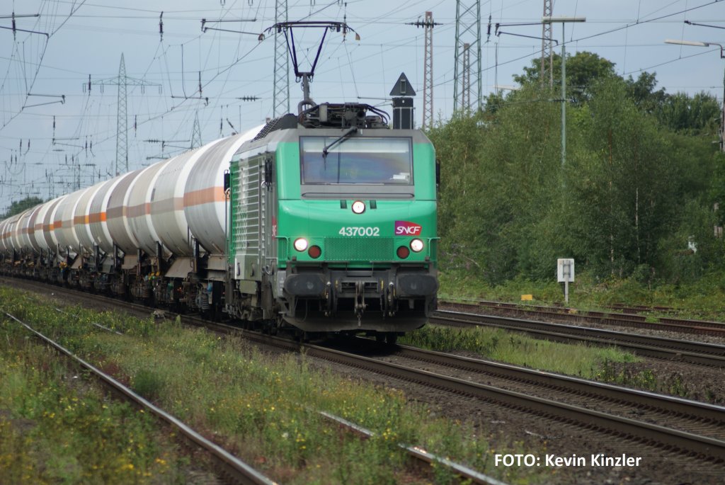 437002 der SNCF in Ratingen Lintorf 