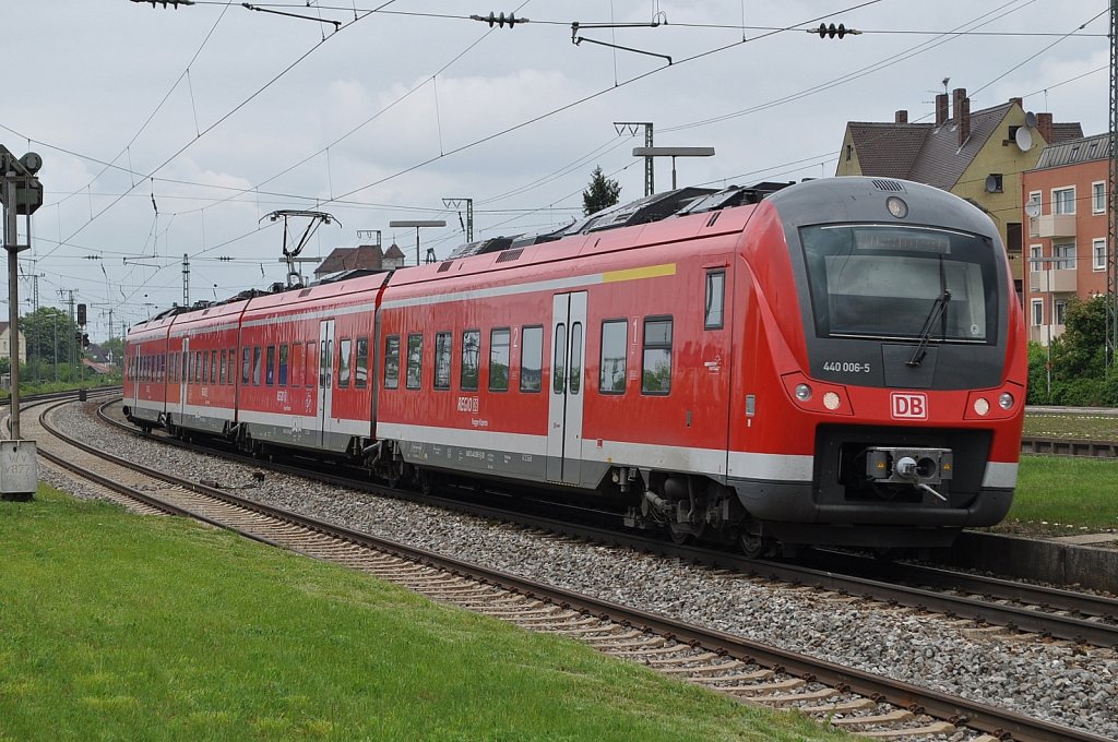 440 006 in Augsburg-Oberhausen am 21.05.2010

