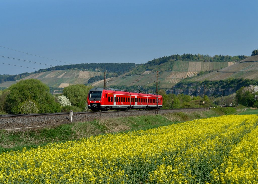 440 326 nach Wrzburg am 19.04.2011 bei Himmelstadt.