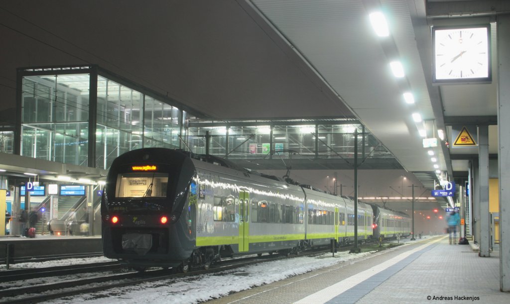 440 406-7 und ein unbekannter 440 in Regensburg 12.12.10