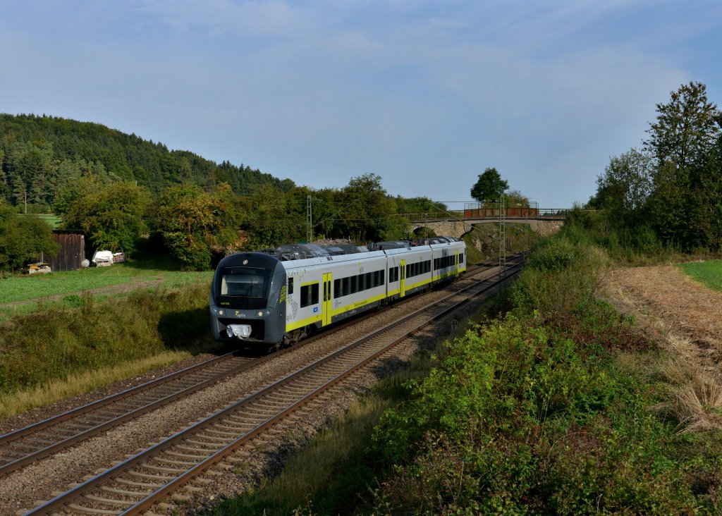 440 408 als Ag nach Plattling am 11.09.2012 bei Dettenhofen.