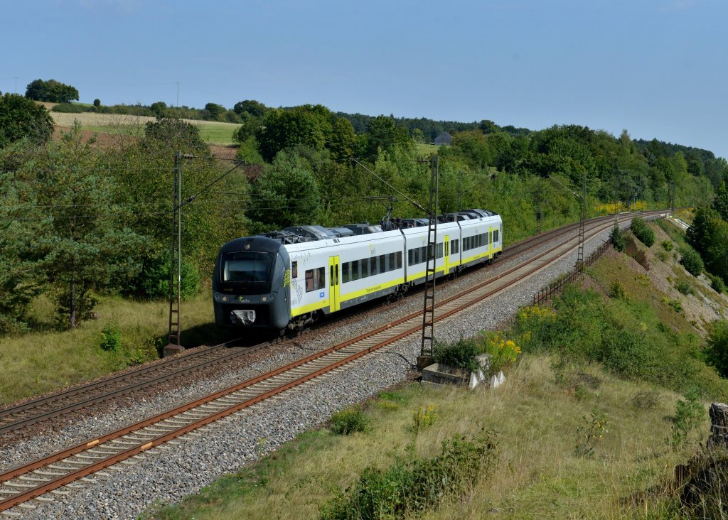 440 408 nach Neumarkt (Oberpfalz) am 23.08.2012 unterwegs bei Laaber.