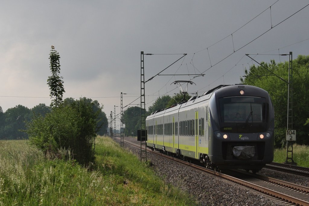 440 601 Agilis in Mintraching am 28.05.2011 .
