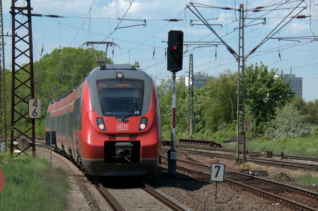 442 210 unterwegs am 15.05.13 nach Cottbus in Leipzig-Thekla