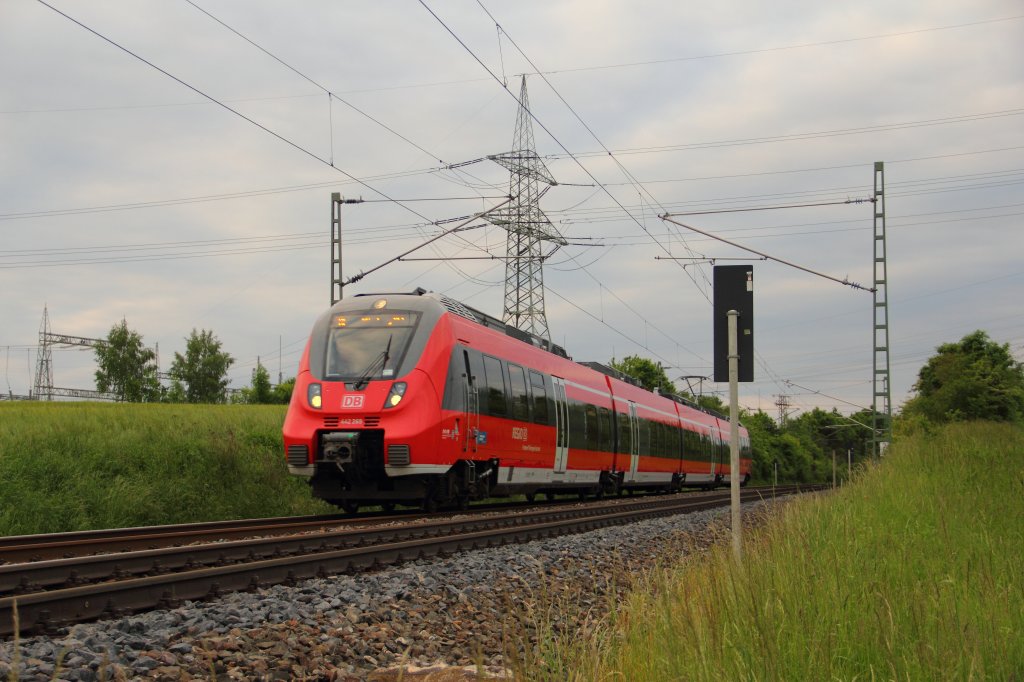 442 269 DB bei Horb am 04.06.2013.