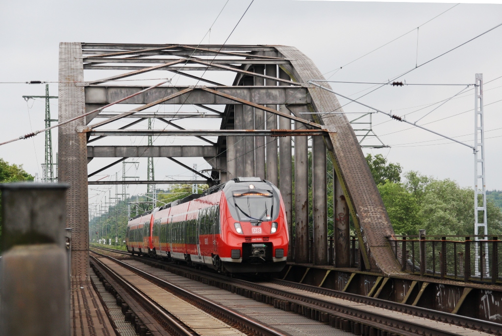 442 632 & 442 126 als RB Berlin Schnefeld - Potsdam Griebnitzsee am 28.Mai 2013auf der Templiner Brcke.