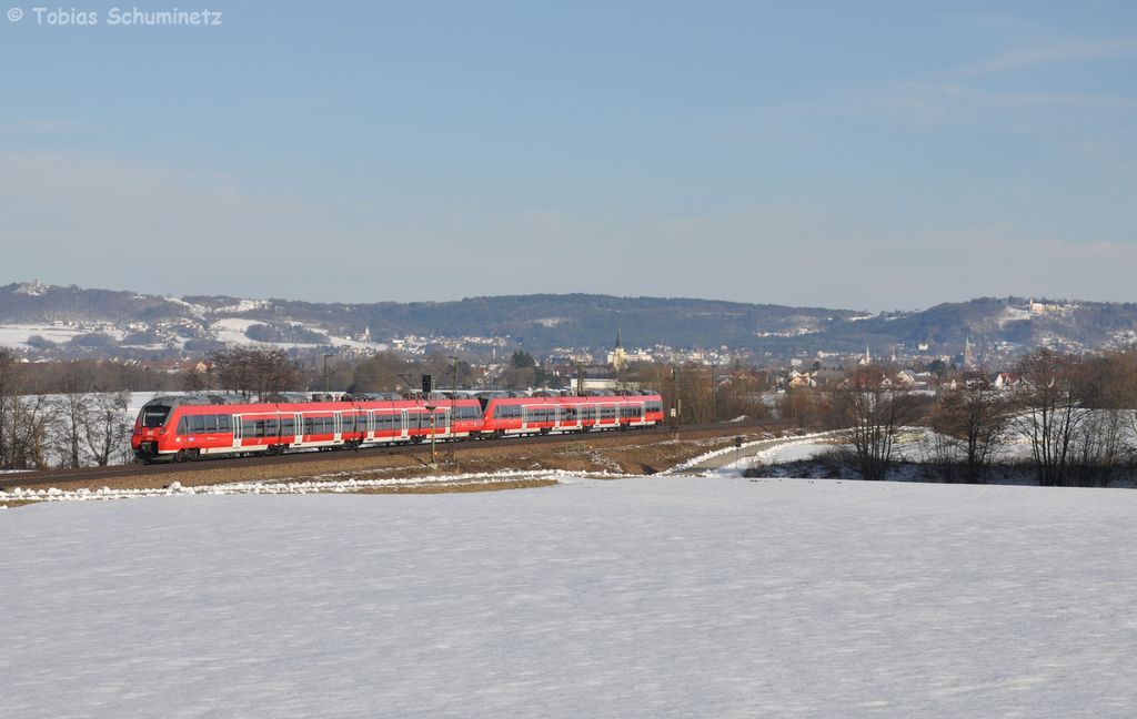 442 XXX + XXX als S39352 am 02.03.2013 bei Plling