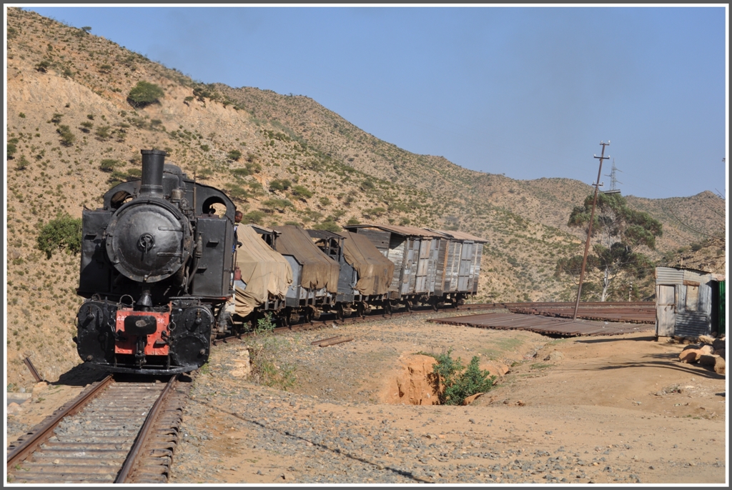 442.56 nimmt die Steigung nach Lessa in Angriff. (01.02.2012)