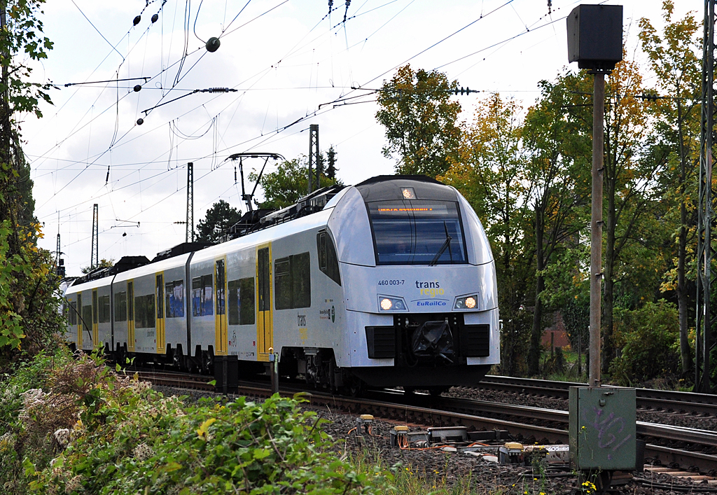 460 003-7 nach K�ln durch Roisdorf - 15.10.2012