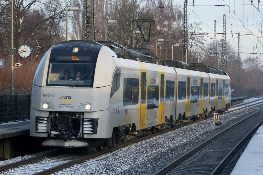 460 014-4 in Recklinghausen-S�d 8.12.2012
