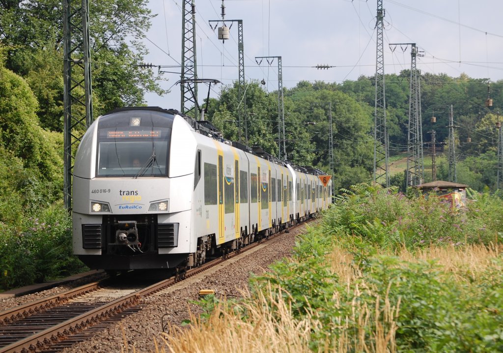 460 016-9 als RB 25 nach Koblenz am 27.07.2010 in K�ln West
