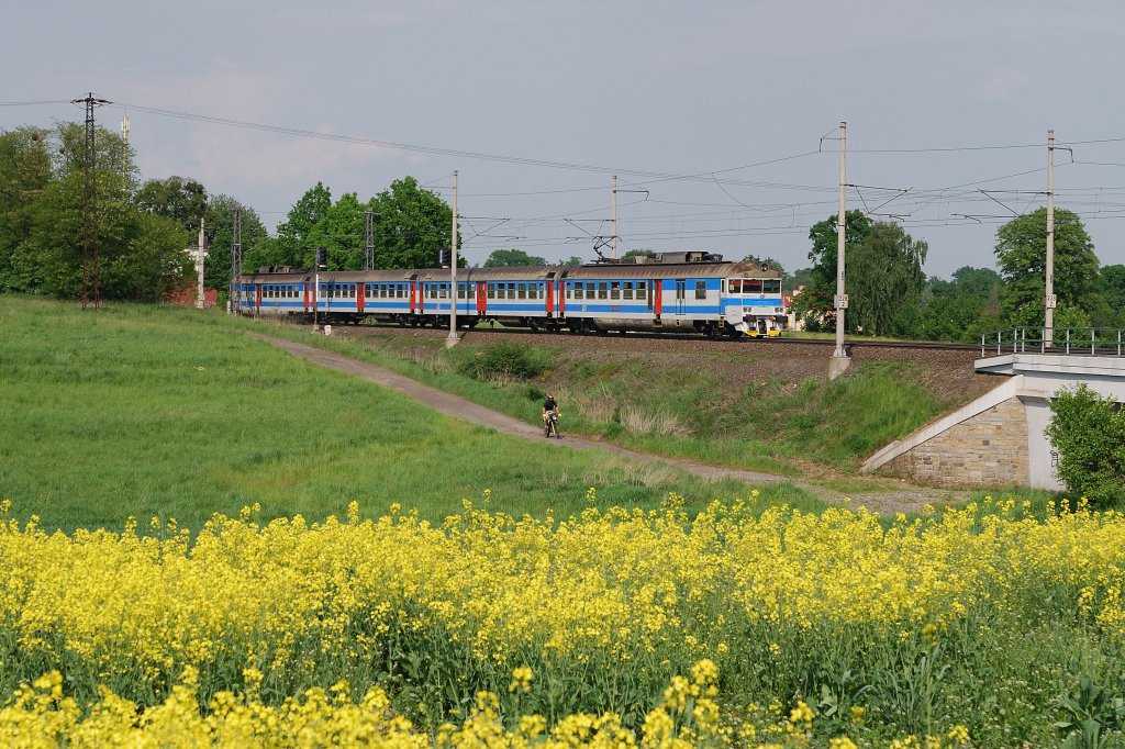 460 017 mit Os 2913 bei Jesenik (22.05.2011)