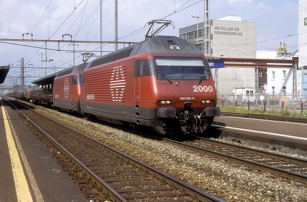 460 065 + 460 054  Pratteln  27.08.99