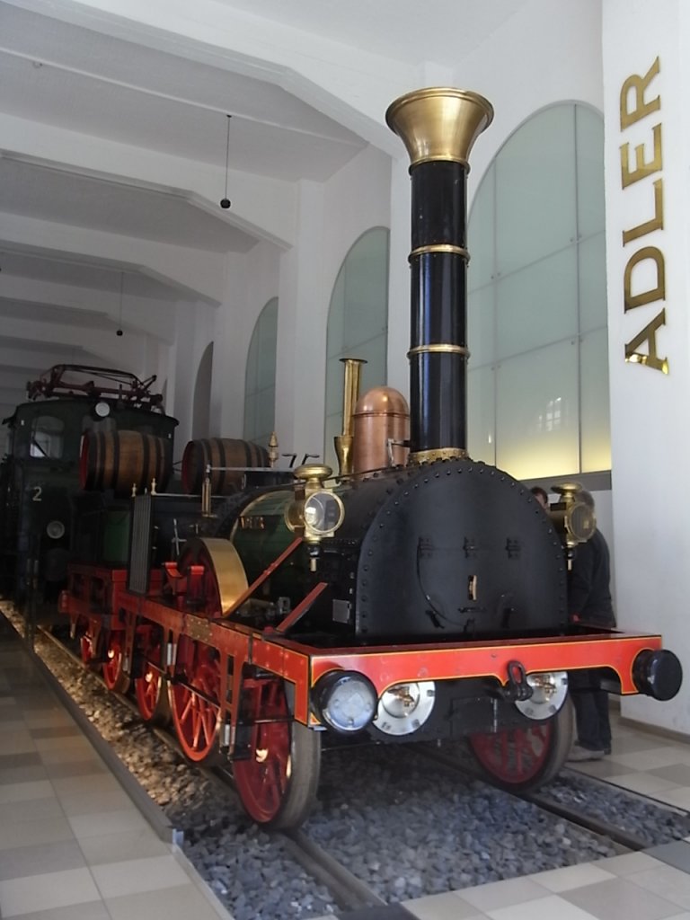 4.6.10, Adler im Nrnberger Bahnmeseum.