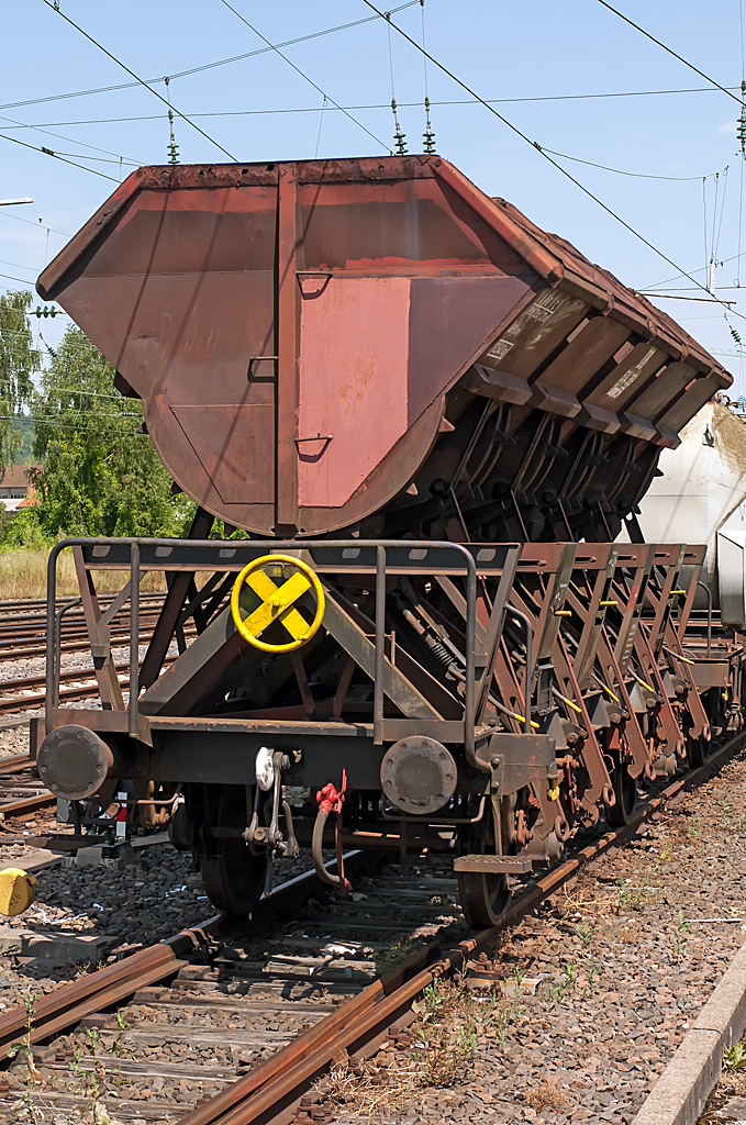 48 80 6003 014-2 D-GfE, 604 369 Ommi 51, 03.08.2013, Schorndorf Bf. Eigentmer: DBK Historische Bahn, Crailsheim 