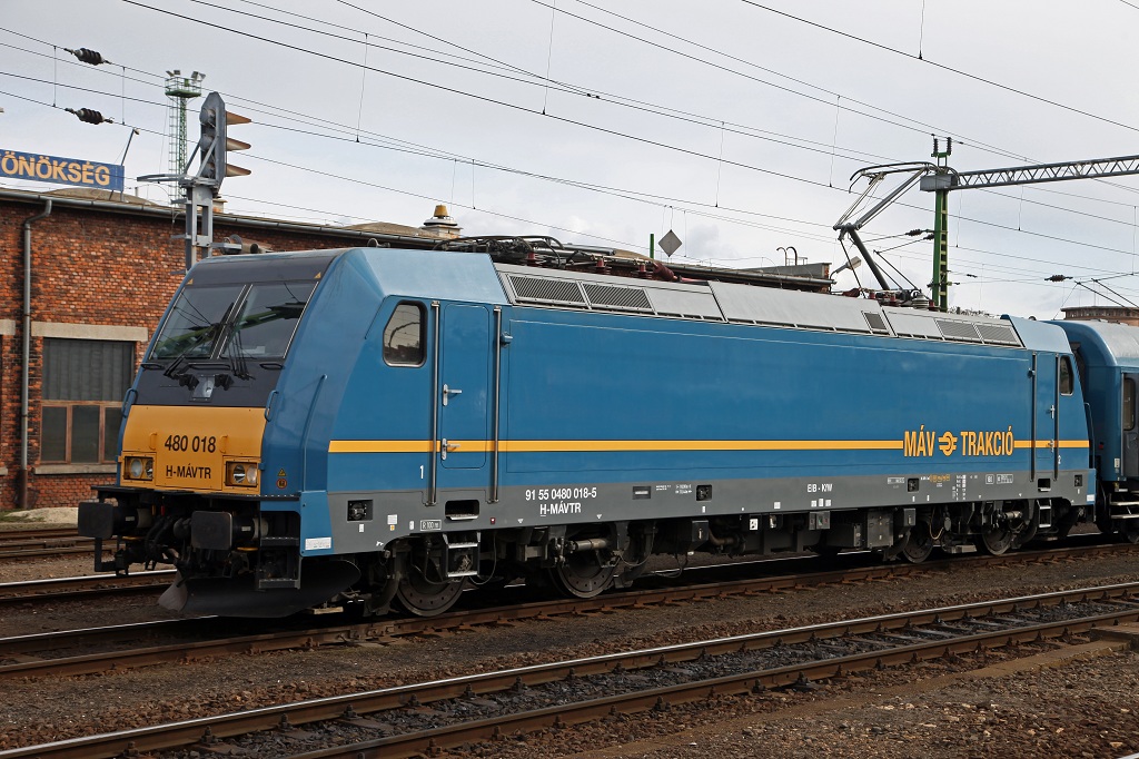 480 018 in Szombathely am 20.02.2013.