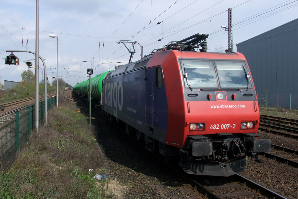 482 007-2 in Recklinghausen-Sd 18.4.2012