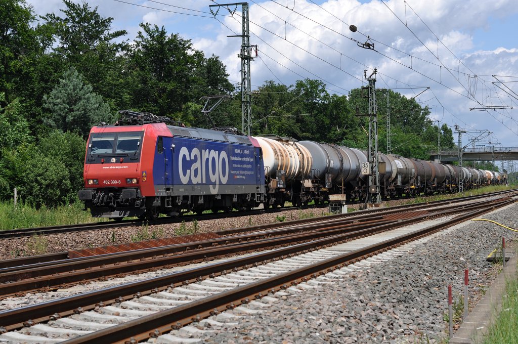 482 009  bei Graben - Neudorf  10.07.12