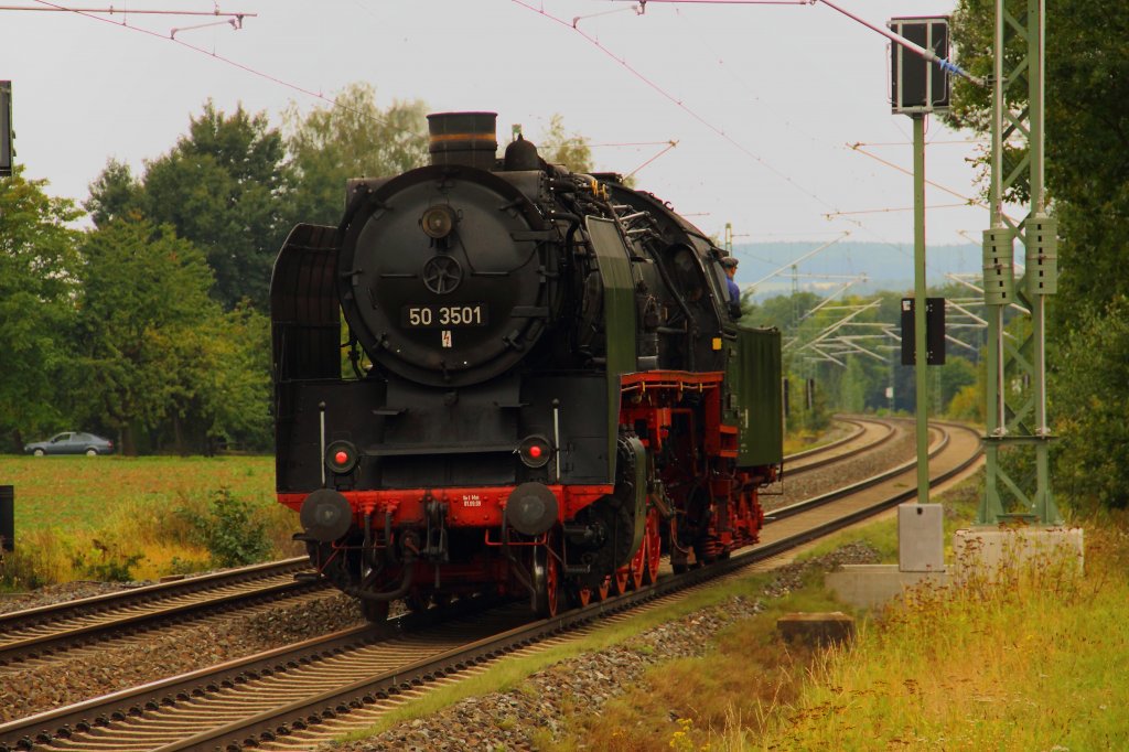 50 3501 in Staffelstein Richtung Bamberg am 17.09.2011.