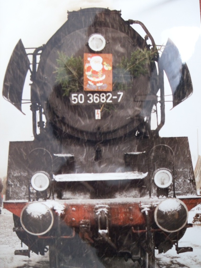 50 3682-7 bei der vorbereitung einer Nikolausfahrt