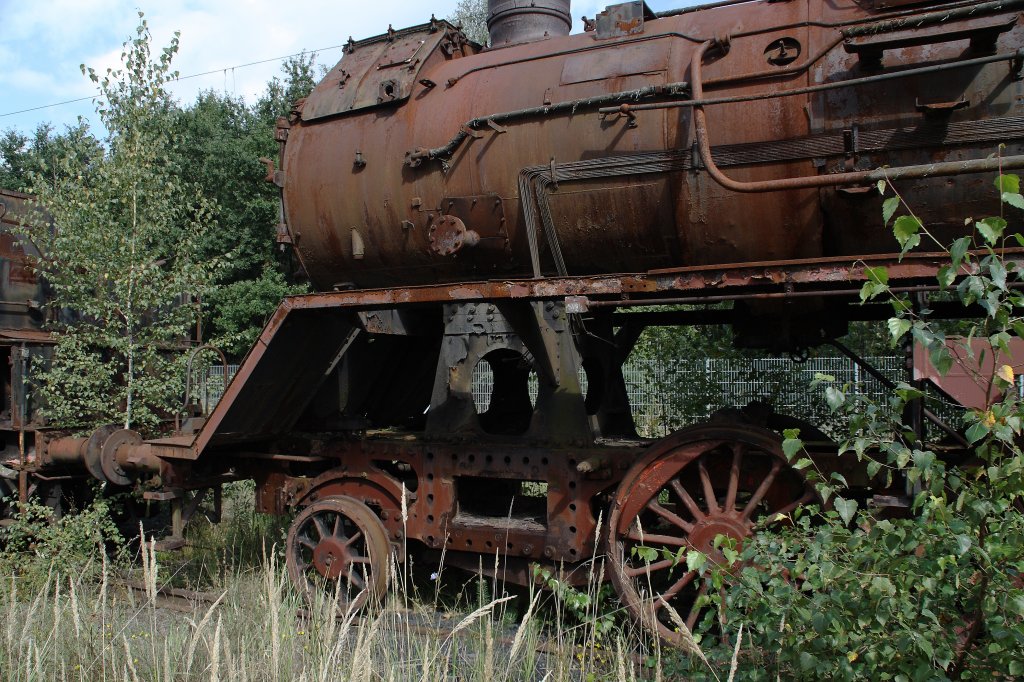 50 3693 am 04.09.2010 im ehemaligen BW Falkenberg oberer Bahnhof. Die Sammlung war dieses Jahr leider nur an diesem einem Wochenende zug�nglich.

