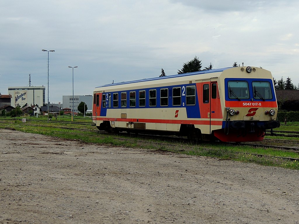 5047 017-8 erreicht als R7068 die Bierbrauerstadt Wieselburg; 120808