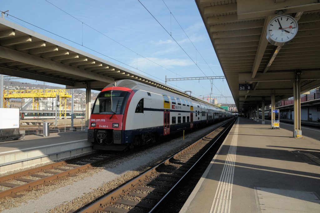 514 045 & 019 am 09.03.11 in Zrich Hbf