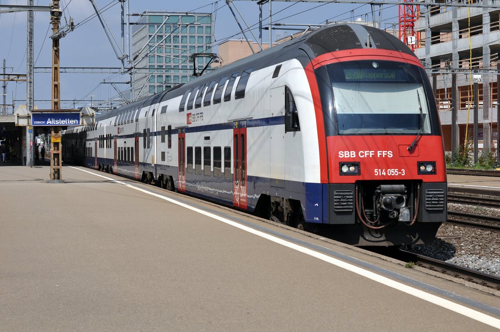 514 055  Z�rich - Altstetten  13.08.12 