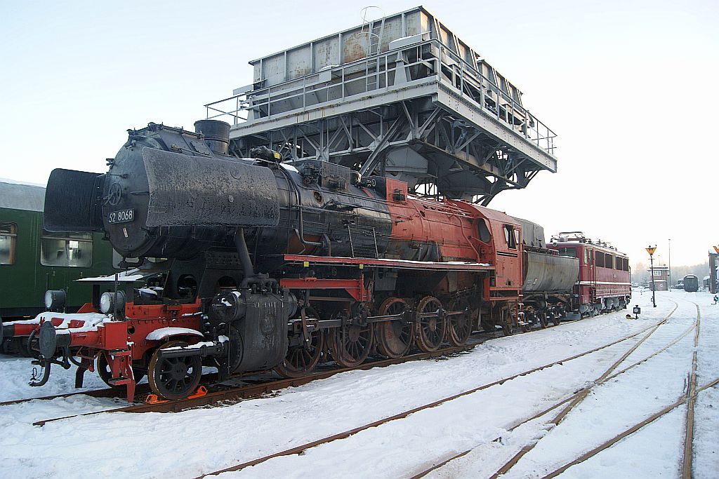 52 8068 in Auengelnde des SEM Chemnitz. 08.12.2012
