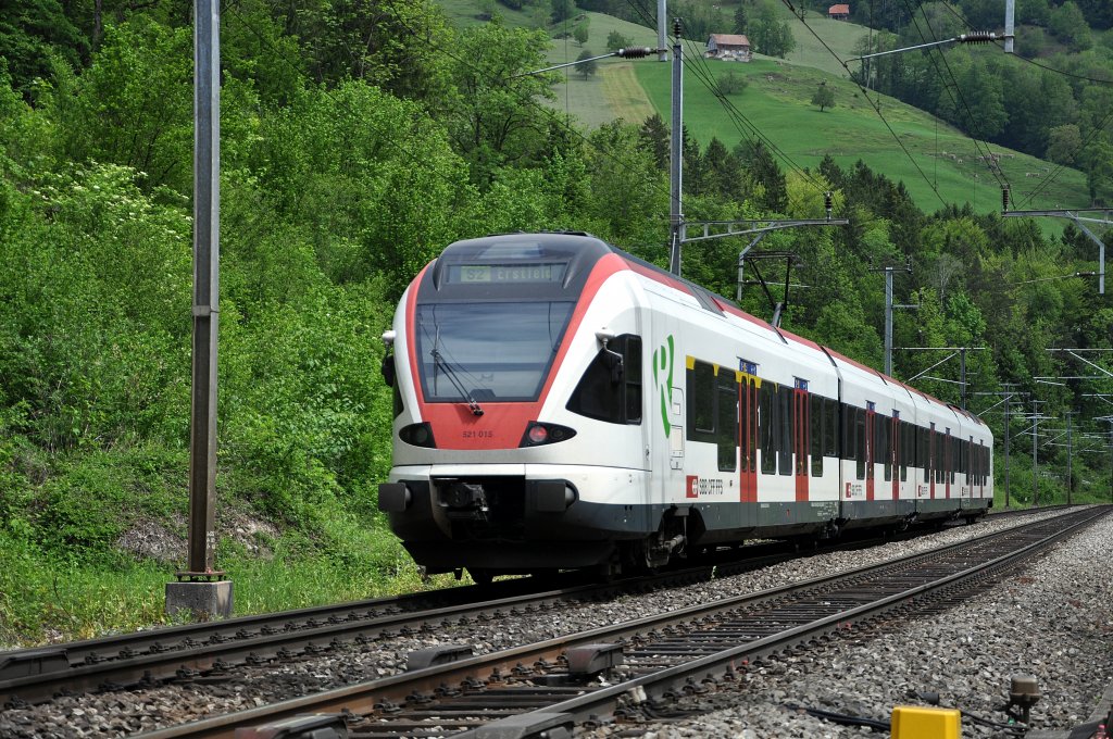 521 015  bei Arth - Goldau  19.05.12