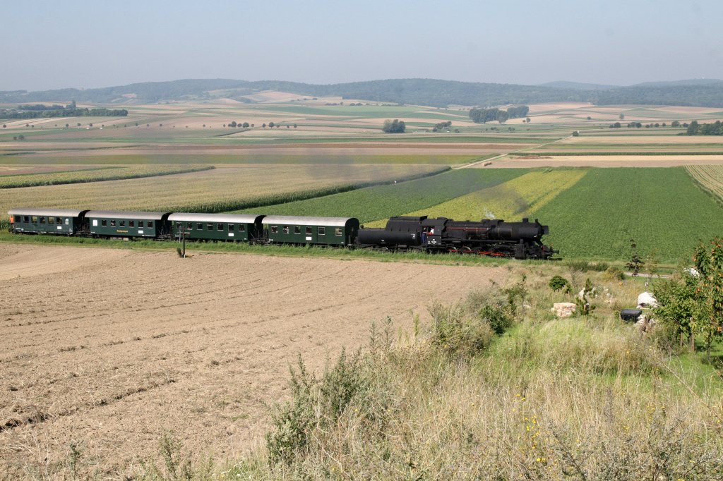 52.4984 vor Mollmannsdorf unterwegs nach Ernstbrunn