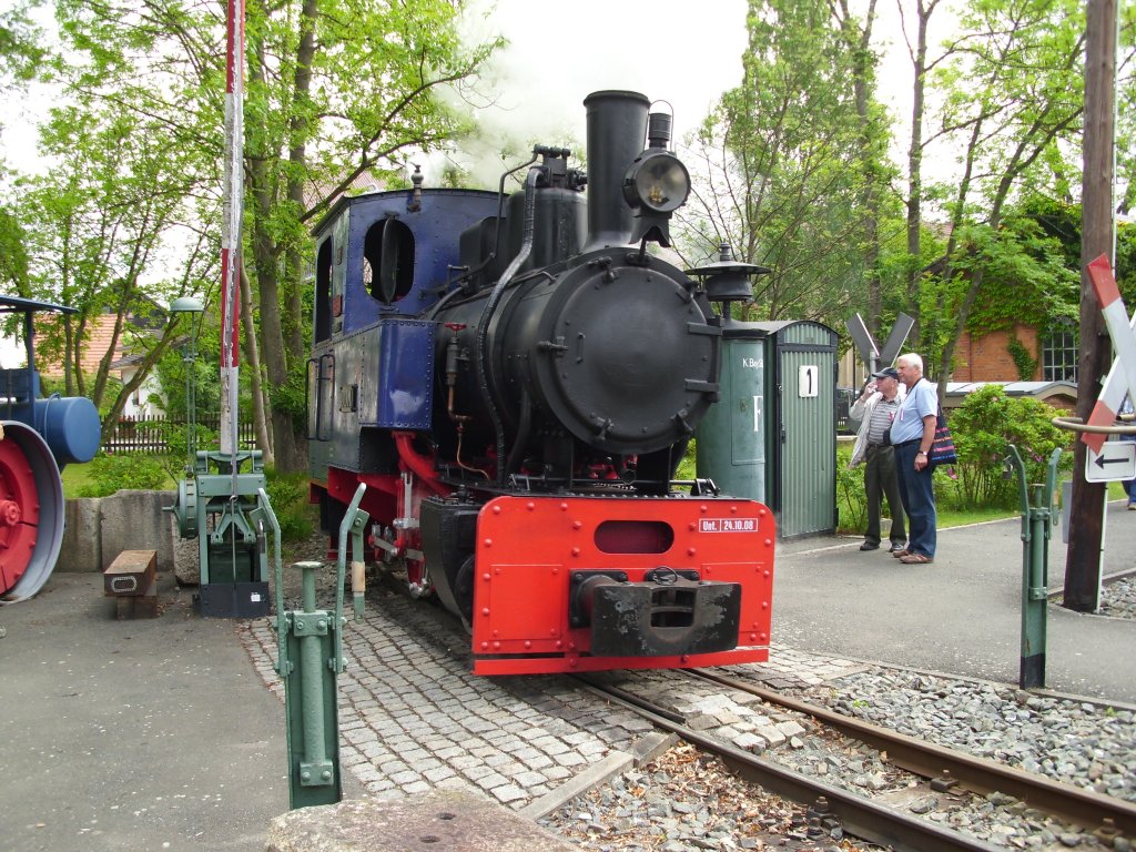 600mm Schmalspurbahn im DDM = Deutsches Dampflokmuseum, Neuenmarkt (11.06.2011)