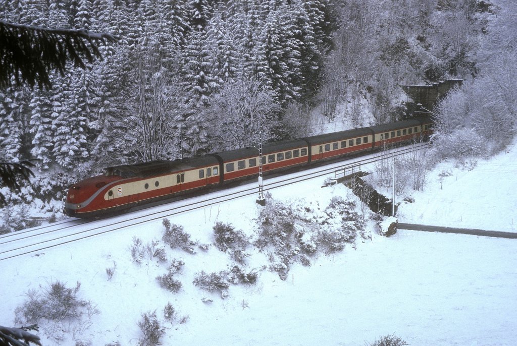 601 001  bei Triberg  28.04.85