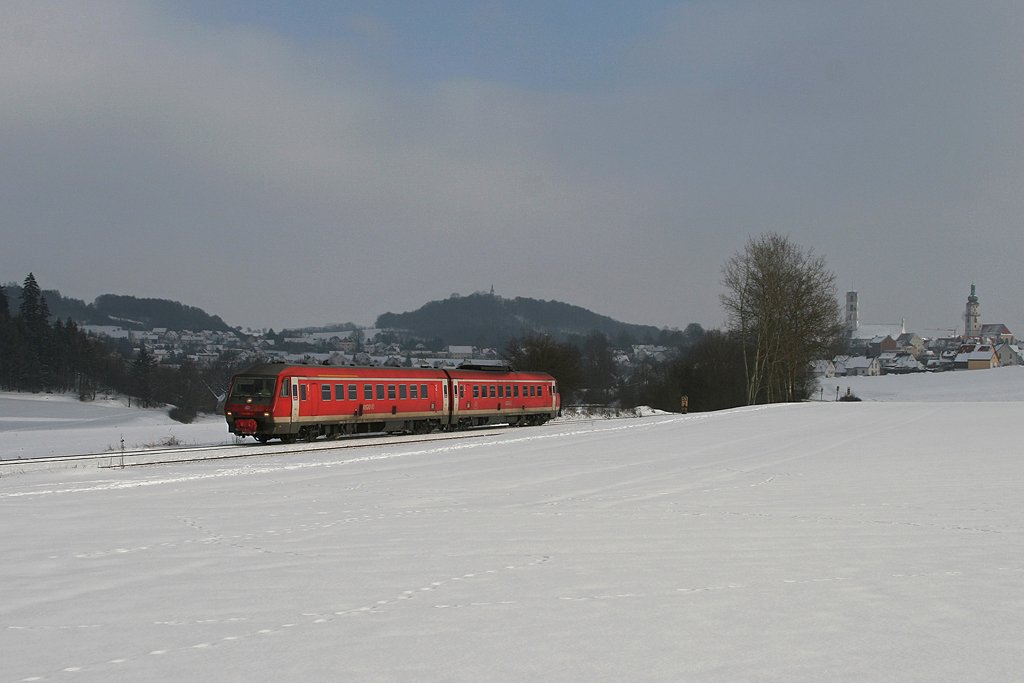 610 009 am 16.02.2010 bei Sulzbach-Rosenberg.