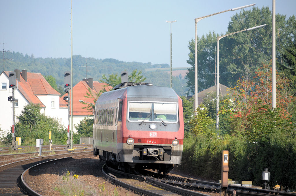 610 014 am 21.08.10 in Schwandorf