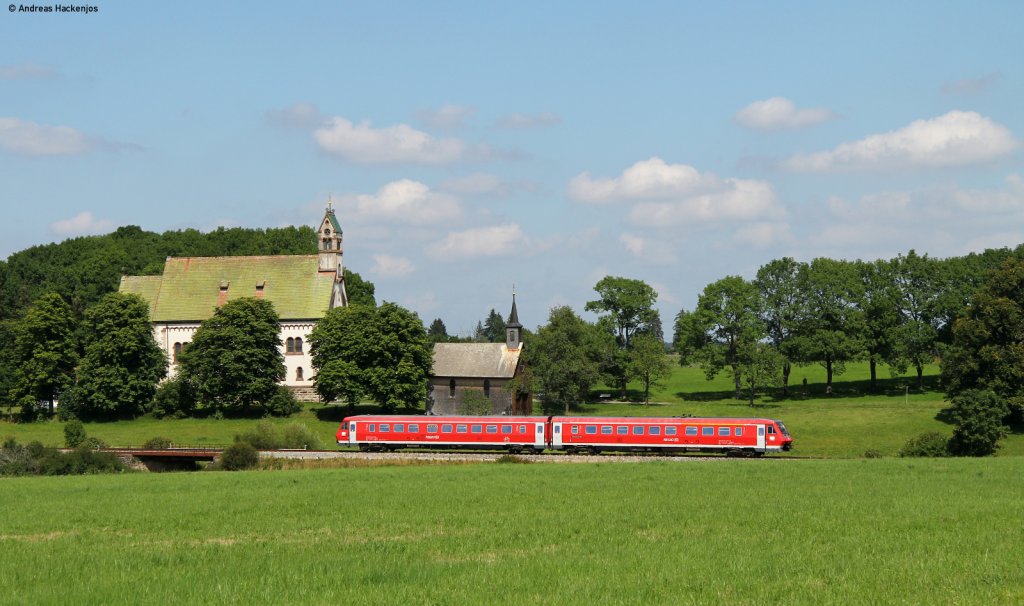 611 *** als IRE 3215 (Neustadt(Schwarzw)-Ulm Hbf) bei L�ffingen 1.8.11