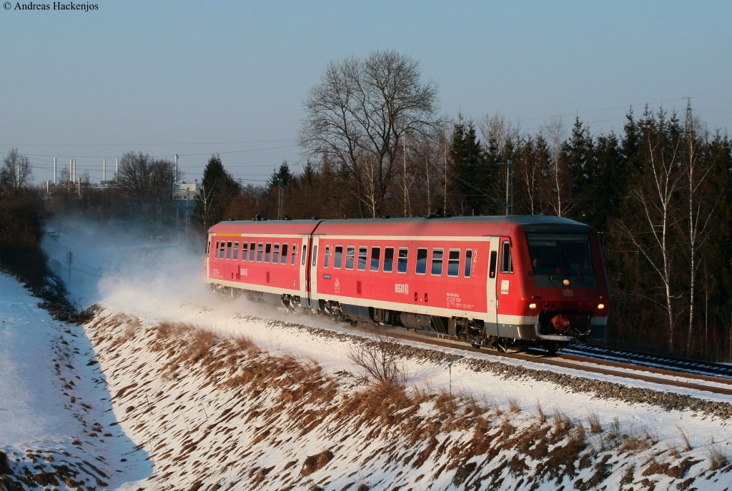 611 005-0 als RE 22315 (Rottweil-Neustadt(Schwarzw)) bei Rottweil 7.3.10