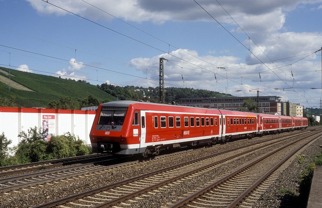 611 010 + 611 003 + 611 543  Stg. - Untertrkheim  22.07.12