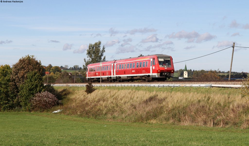 611 022-5 als IRE69458 (Hausen im Tal-Neustadt(Schwarzw) bei H�fingen 5.10.12