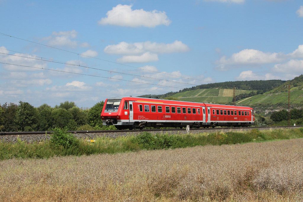 611 531 bei einer berfhrungsfahrt am 02.08.2011 bei Himmelstadt.