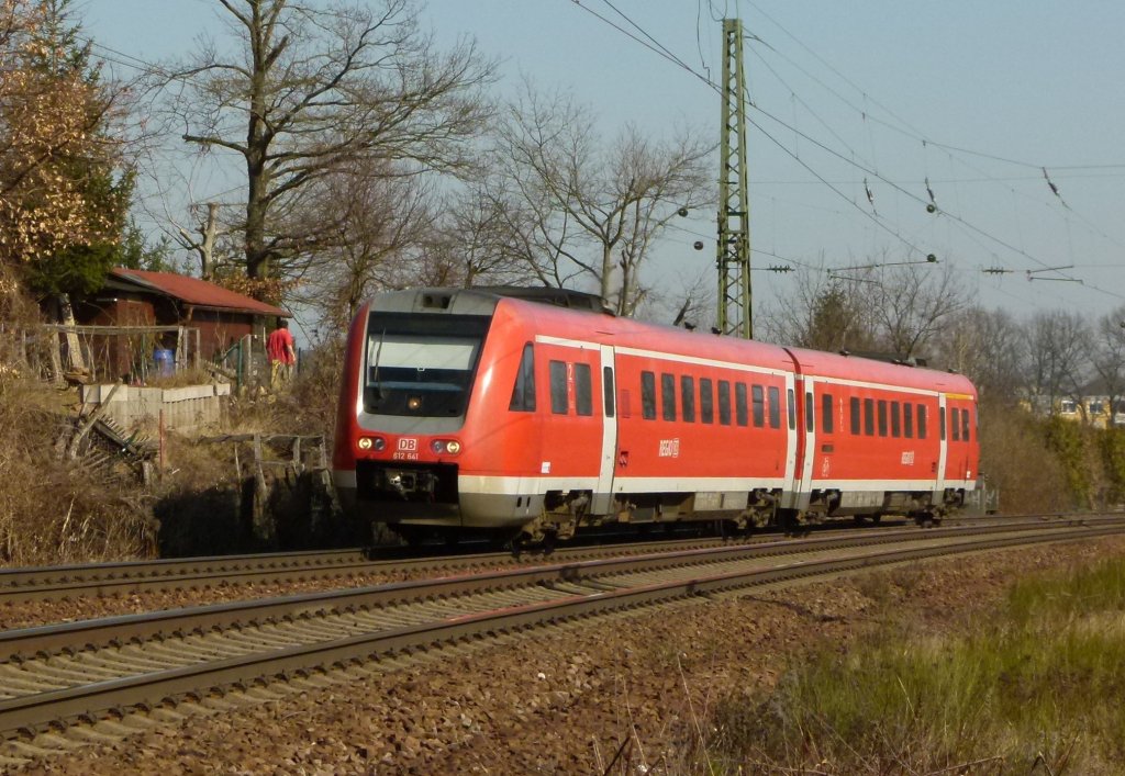 612 141 ist als Lz am 15.03.2012 in Kennelgarten