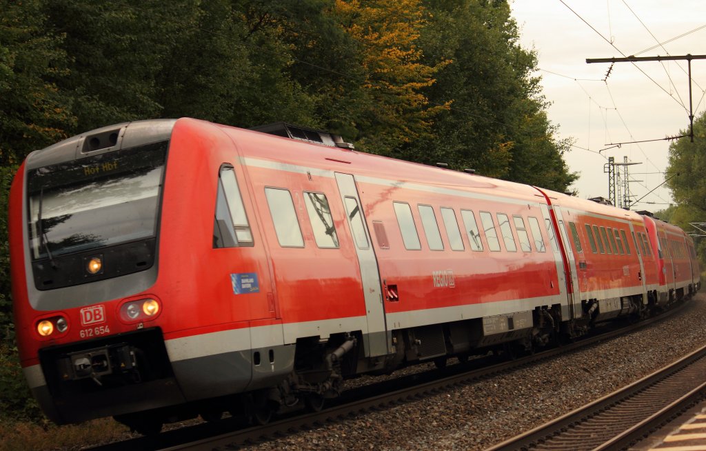 612 654 DB in Michelau am 26.09.2012.