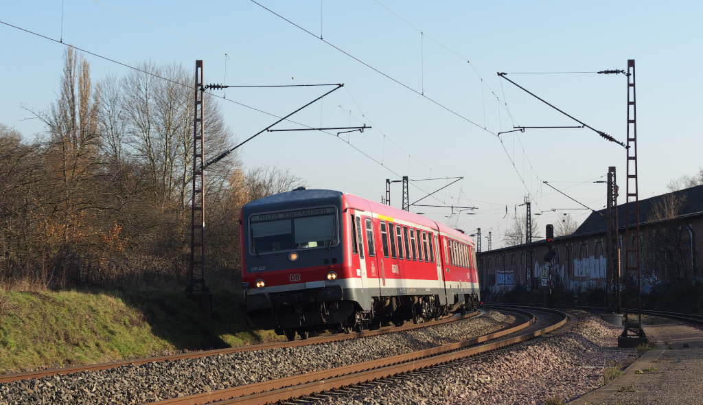628 459 als Lz aus Richtung Saarbr�cken in Bous/Saar am 19.11.2012