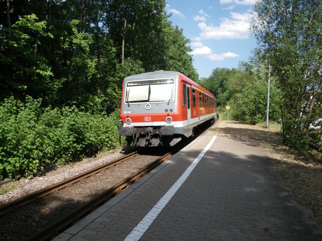 628 482 als ersatz fr einen 642 am 30.5.11 in Blieskastel-Lautzkirchen.