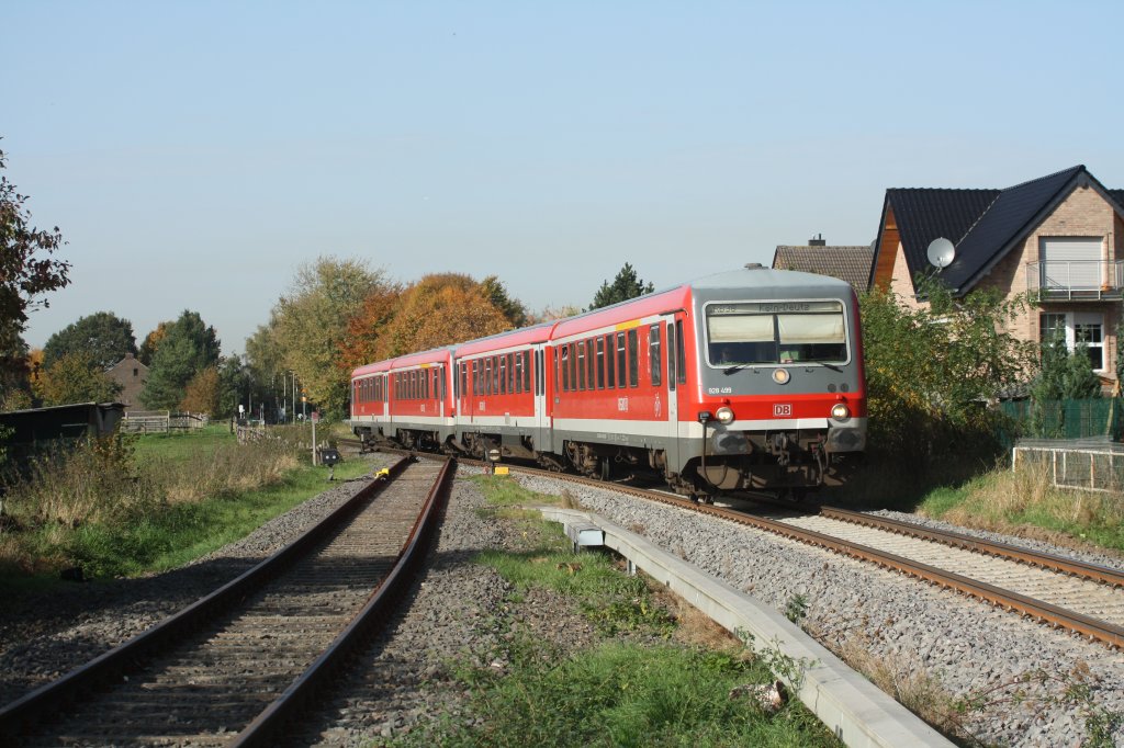 628 499 fuhr am 22.10.12 durch Paffendorf.