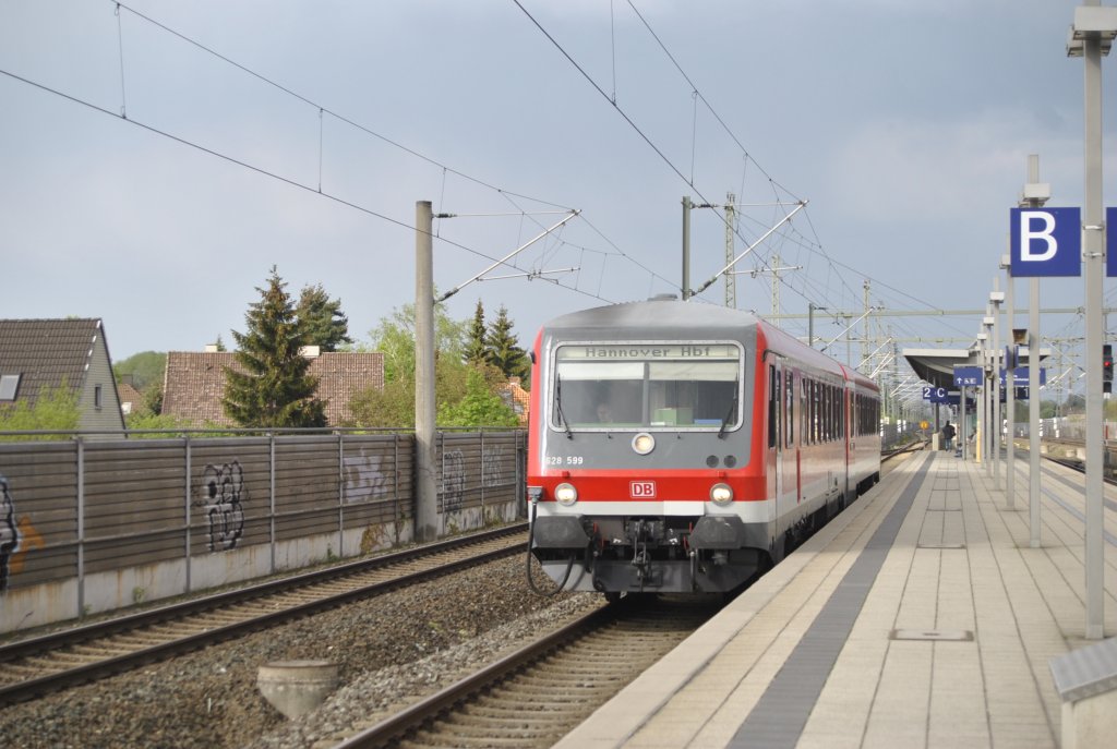 628 599, f�hrt am 01.05.2010 durch Hannover/Ledeburg
