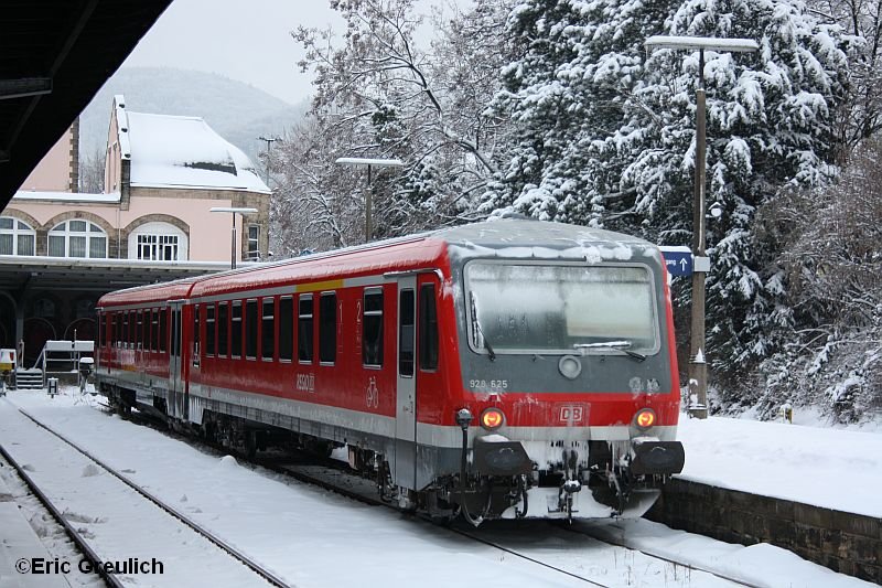 628 625 in Bad Harzburg am 2.1.10.