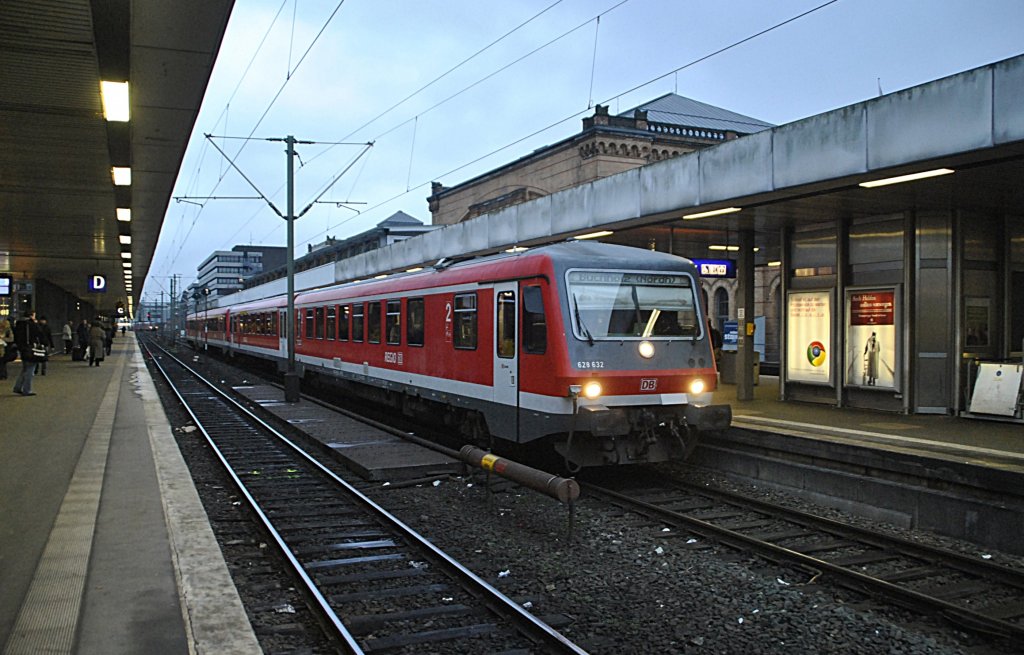 628 632 am 23.01.2011 in Hannover HBF.